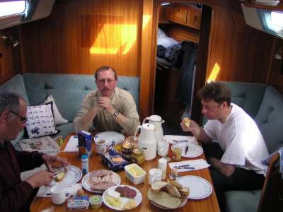 Fr�hst�ck auf der Palve